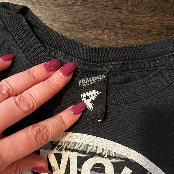 RARE Famous Stars and Straps Vintage Tee Tshirt VNT - Picture 2 of 4